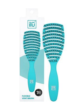 ILU Ilu Brush Easy Detangling Ocean Blue - Nude - ONE SIZE