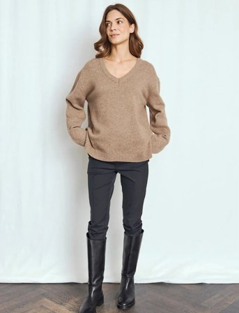 Bruun & Stengade Bs Lina Regular Fit Knitwear - Brown - M