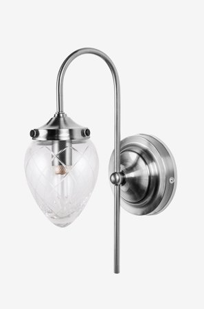 Globen Lighting - Vegglampe Juni IP44 - Krom - Vegglamper - Fra Homeroom