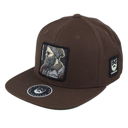 Bearded Man - Brown - snapback - Cap - Cap Man Modern Classic Dark Brown Snapback - Hatstore