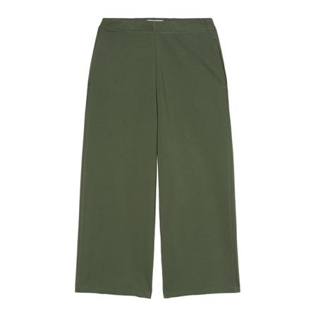 Marc O'Polo, Jersey trousers with an elasticated waistband Groen, Dames, Maat:XS,Katoen