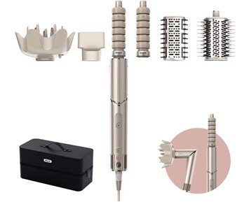 Shark-HD446SLEU FlexStyle 5-in-1, Stone-5-i-1 multistyler for tørking og styling av hår-Personal care - women-Varmluftsbørster