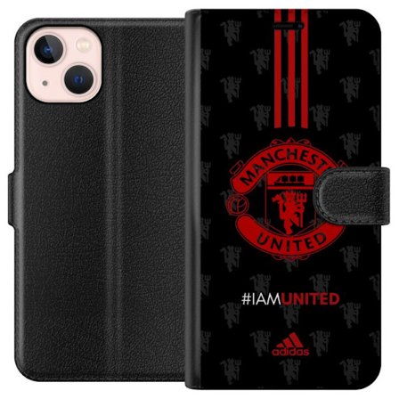 Kompatibelt Lommeboketui til Apple iPhone 13 Manchester United FC
