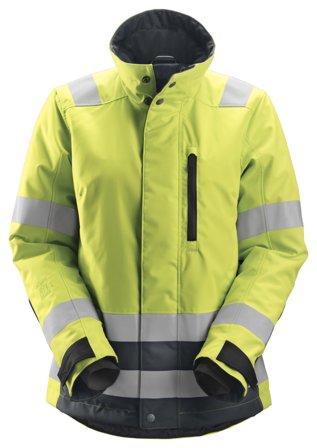 Snickers Workwear 1137 AllroundWork Vinterjacka varsel, gul XS, Arbetskläder