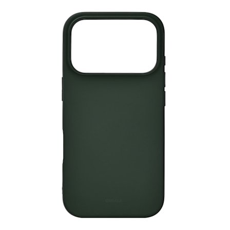 iPhone 17 Pro cover, genbrugssilikone, olivengrøn