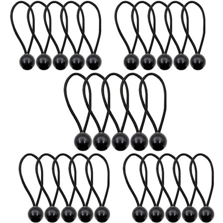 30 st Bungee-snöre, presenning Bungee-snöre, Bungee-snöre, Bungee-snöre för paviljong, presenning, camping, tält, gardiner förlängningssladd