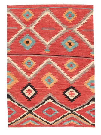 Kelim Moderne Vloerkleed 178X250 Wol, Afghanistan