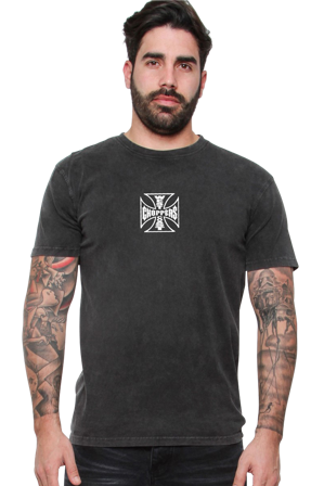 Camiseta West Coast Choppers Parts Negro Vintage L