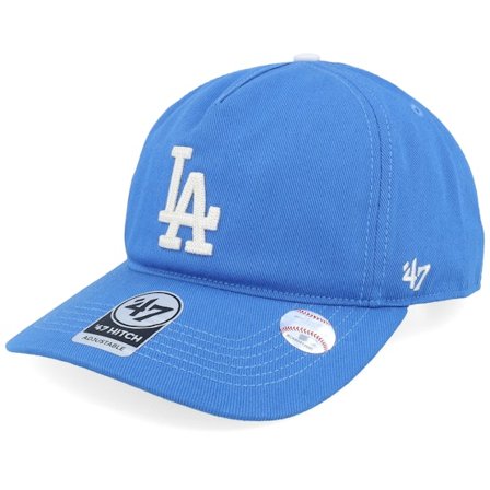 47 Brand - Los Angeles Dodgers MLB Hero 47 Hitch Lc Blue Raz Dad Cap Blue Cap - MLB @ Hatstore
