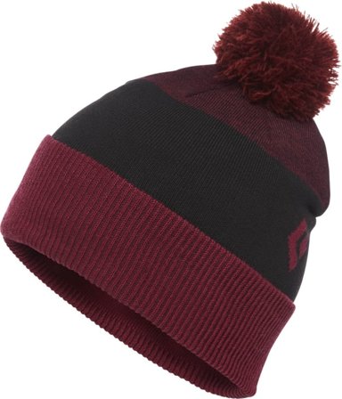 Black Diamond Pom Beanie Unisex beanies Red OneSize