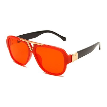 Lyxiga Mode Herr Solglasögon Pilot Designer Ram 8 Färger Unisex Stilfulla Glasögon UV400