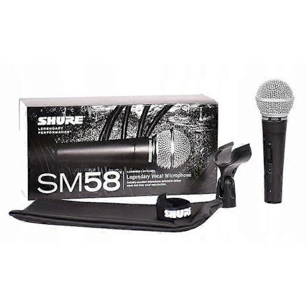 Shure SM58-SK Dynamisk Mikrofon
