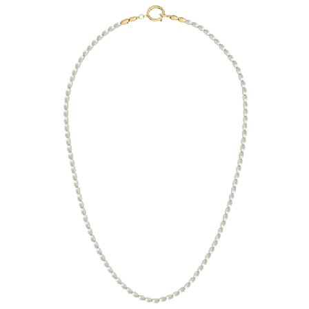 Edblad Cabo Necklace Pearl Gold Smycken & klockor Dam Guld ONESIZE
