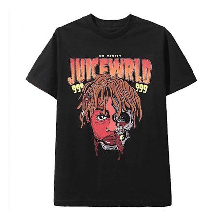 Svart unisex Juice Wrld 99 T-shirt