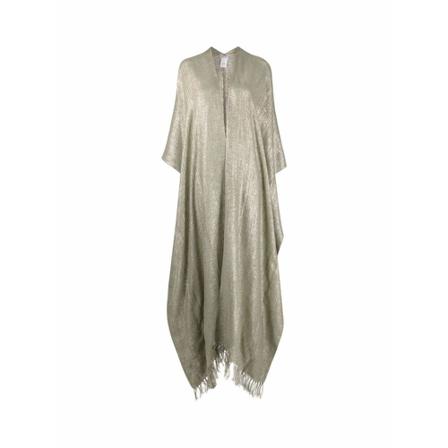 Brunello Cucinelli Capes grå, Dam Capes och Ponchos, Dam, Storlek: ONE SIZE