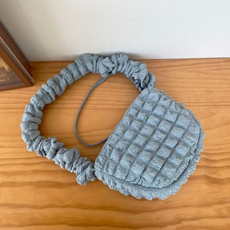 Kvinder Puffy Bag Håndtaske Bubble Bag med stor kapacitet