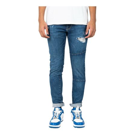 Pepe Jeans Slim-fit Jeans , Blauw , Heren , Maat: W31