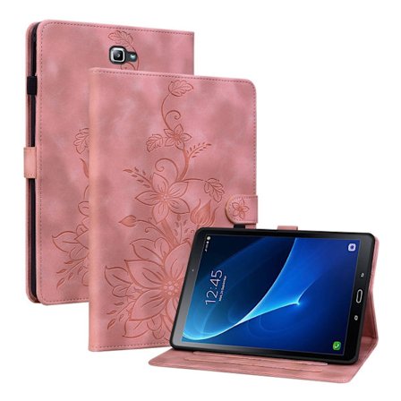 Samsung Galaxy Tab A 10.1 (2016) Lily Prägad Läderfodral