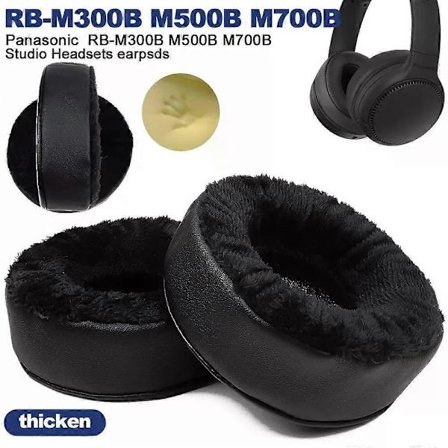 Gaibosi Korvatyynyt Panasonic RB-M300B M500B M700B -korvaaville kuulokkeille Verkkokangas Muistipehmusteet Sieni Pehmeä Proteiini