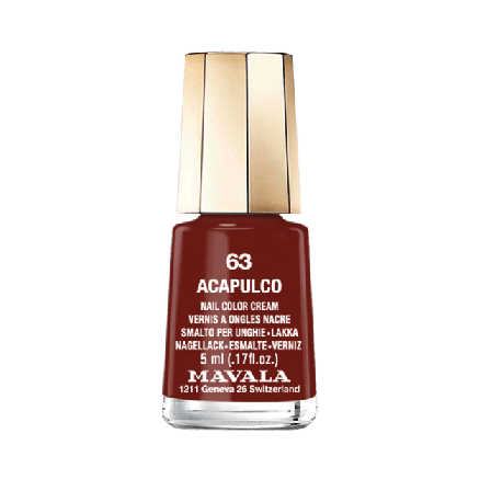 Mavala Minilack, 5 ml Nagellack Dam Röd