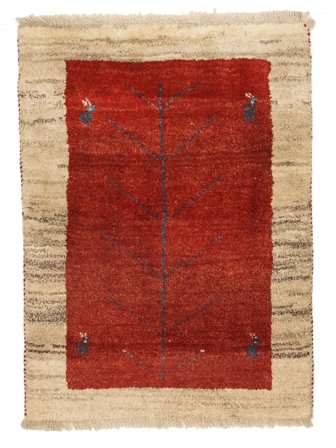 Gabbeh Rug Hand Knotted 60X84