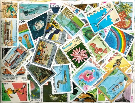 Nicaragua - 600 forskellige frimærker