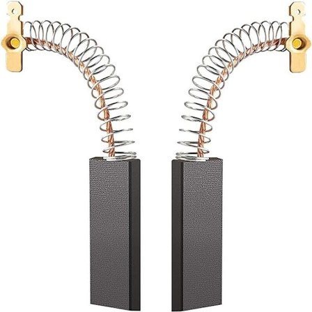 Kolborstar för tvättmaskiner med elektrisk motor, 2-pack kolborstar för Bosch Siemens 00154740 154740 [W1-18039/A] tvättmaskin och andra modeller – 36