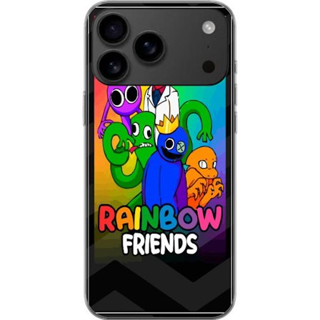 Kompatibelt Mobildeksel til Apple Apple iPhone 17 Pro Max Rainbow Venner