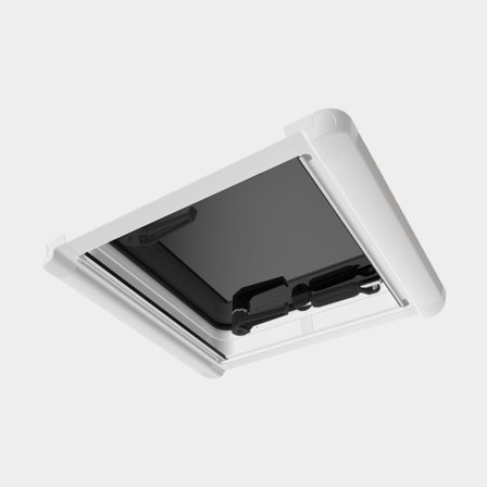 Cortina opaca con mosquitera para barco (escotilla), compatible con Lewmar (strl. 50)