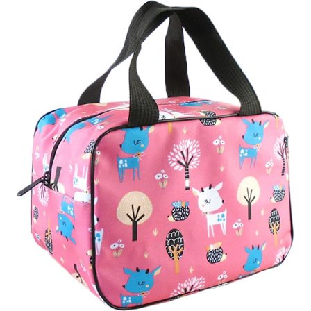 Återanvändbar kylväska Lunchmåltid Cartoon Tote Bag Organizer Insula