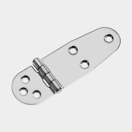 Hatch hinge Roca, 127 x 40 mm, acid-resistant stainless steel (AISI 316)