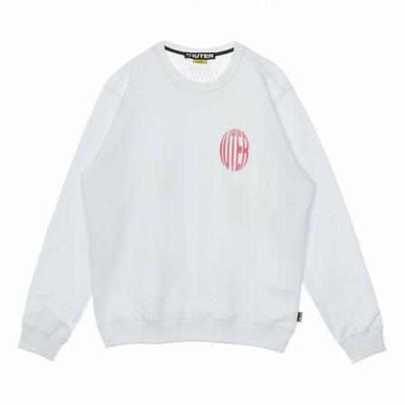 Iuter, Light LCD Crew Clear Sweatshirt Wit, Heren, Maat:M