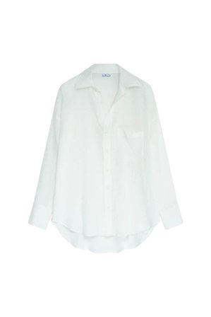 Rocha Crinkled Shirt Offwhite S