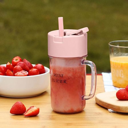 Juicer Cup Mini Blender PINK