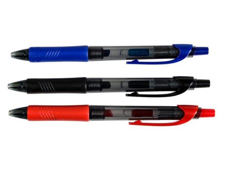 Marvy Gelpenna recycled 0,7mm röd - Lyreco - Kontorsmaterial - Pennor - Gelpennor