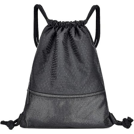 Snøresekk, vanntett snøresportsekk, unisex PE snøresportsekk, jenter gutter, treningsbag