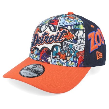 New Era - MLB Multi adjustable Czapka Z Daszkiem - Detroit Tigers MLB 25 Player's Weekend 9FORTY A-Frame Adjustable @ Hatstore