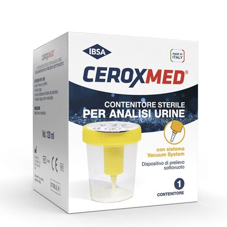 Ceroxmed Contenitore Urina Vacuum System 1 Pezzo