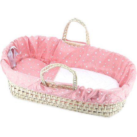 Petitcollin - Bassinet med "Starry Coral" fyllning 50 cm