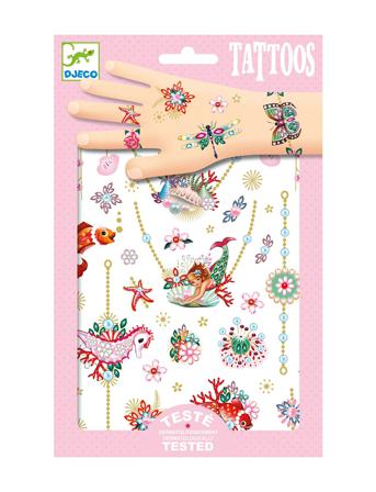 Fiona ́s Jewels Toys Creativity Drawing & Crafts Craft Tattoos Multi/mønstret Djeco