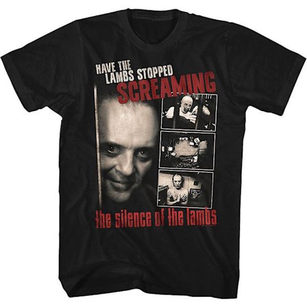 Slutade skrika Silence of the Lambs T-shirt