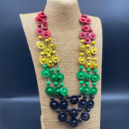 Træ halskæde vedhæng halskæde 2 2