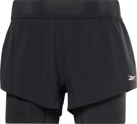 Reebok Women's Epic 2-in-1 Shorts Women workout shorts Black L