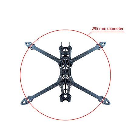 Mark4 7 Tommers Bærbar Praktisk Karbonfiber HD Versjon Rack Drone Fpv Karbonfiber Drone, med Pri
