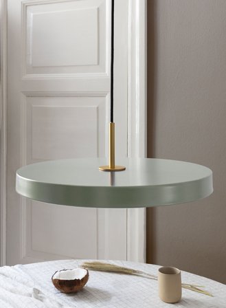 Asteria taklampe Ø43 - olive