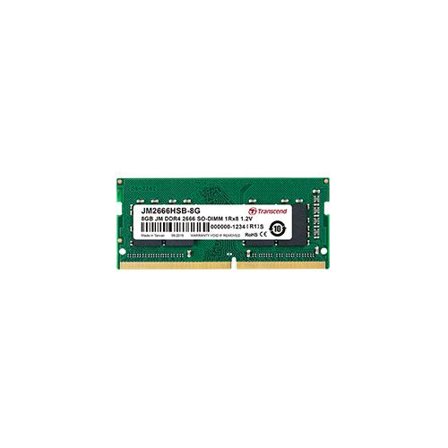 Transcend JetRAM - DDR4 - modul - 16 GB - SO DIMM 260-pin - 2666 MHz / PC4-21300 - ikke-bufret