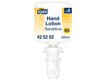 TORK Handlotion TORK S5 Sensitive Mini 525ml - Lyreco - Städ och hygien - Tvål och hygien - Hand- och hudcremer