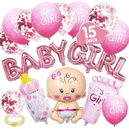 Baby Shower -setti: Tytt -banneri