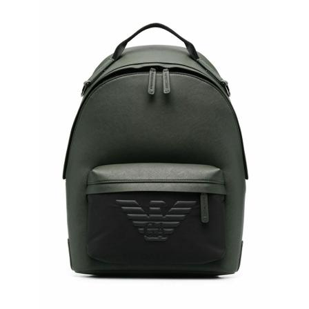 Emporio Armani Rugzaks , Groen , Heren , Maat: ONE Size Rugzakken