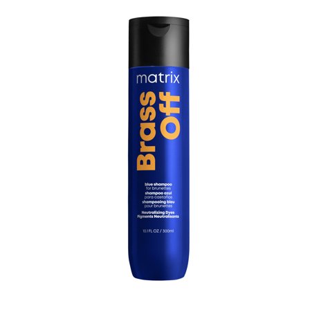 MATRIX Total Results Brass Off Blue Shampoo 300ml - Shampoo Protezione Colore